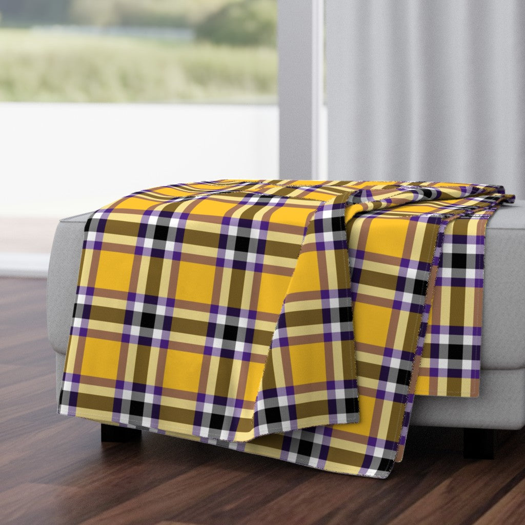 Team Plaid Minnesota Vikings Throw Blanket – Studio Ten Design