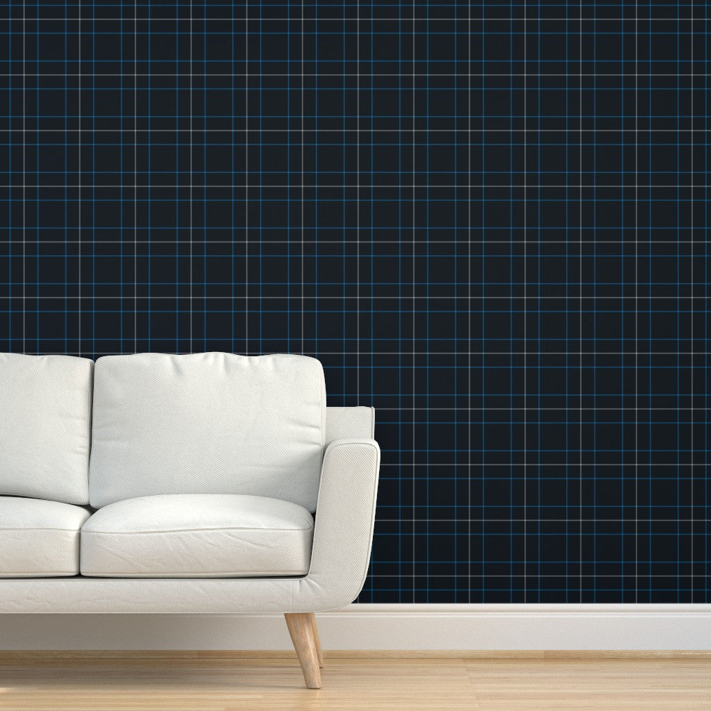 Team Plaid Carolina Panthers Wallpaper – Studio Ten Design