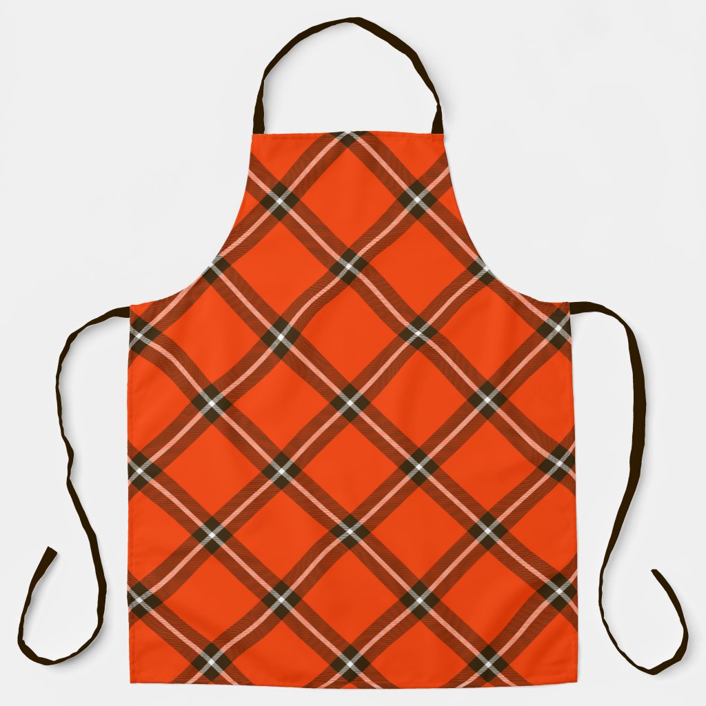 Cleveland Browns Plaid Apron – Studio Ten Design