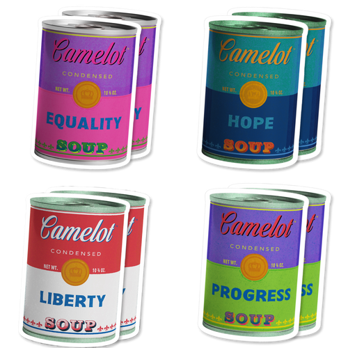 Canned Soup Stickers