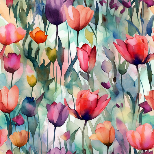 A Symphony of Tulips: Embrace the Beauty of Blooming Colors