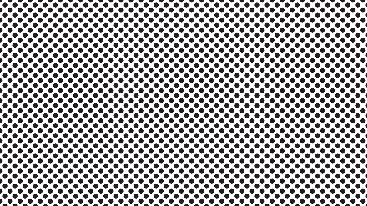 Ben Day Dots Black & White by Studio Ten Design