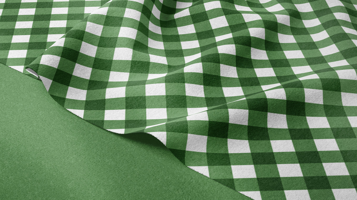 Gingham Style Kelly Green