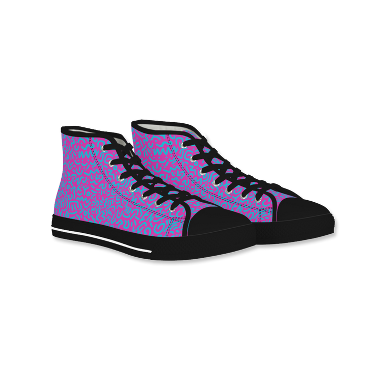 Men's High-Top Sneakers (Black) by Studio Ten Design