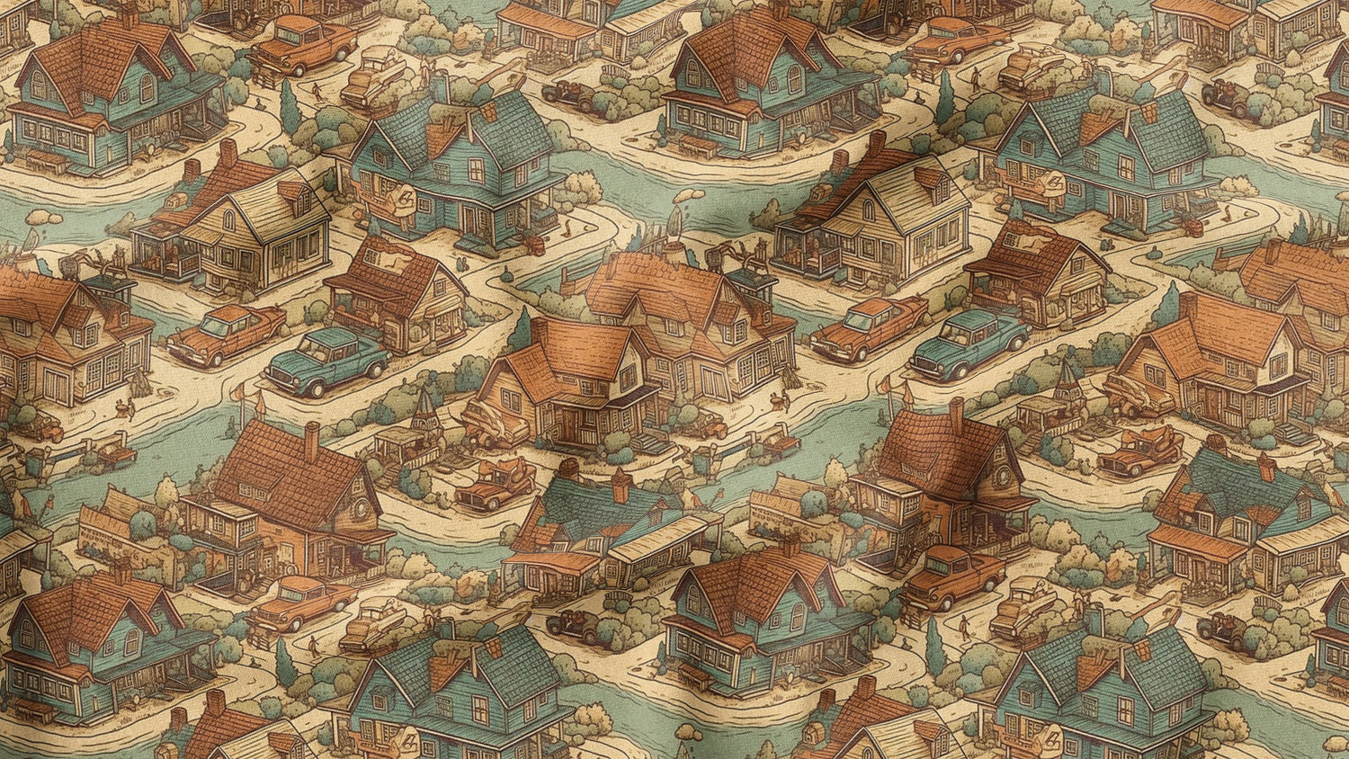 Suburban Toile