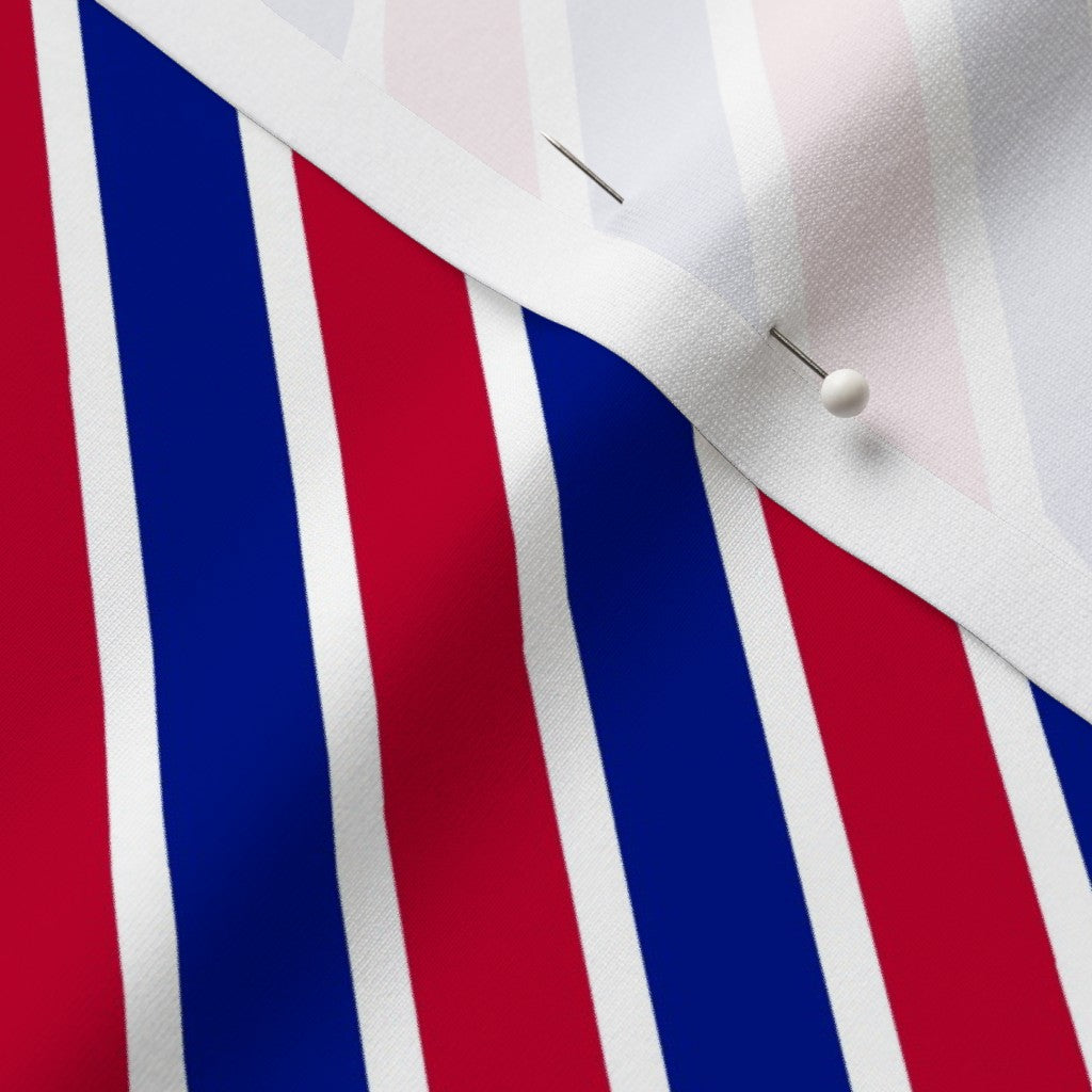Americana Stripes Printed Fabric