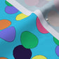 Big Dots Fabric: Cyan Fabric