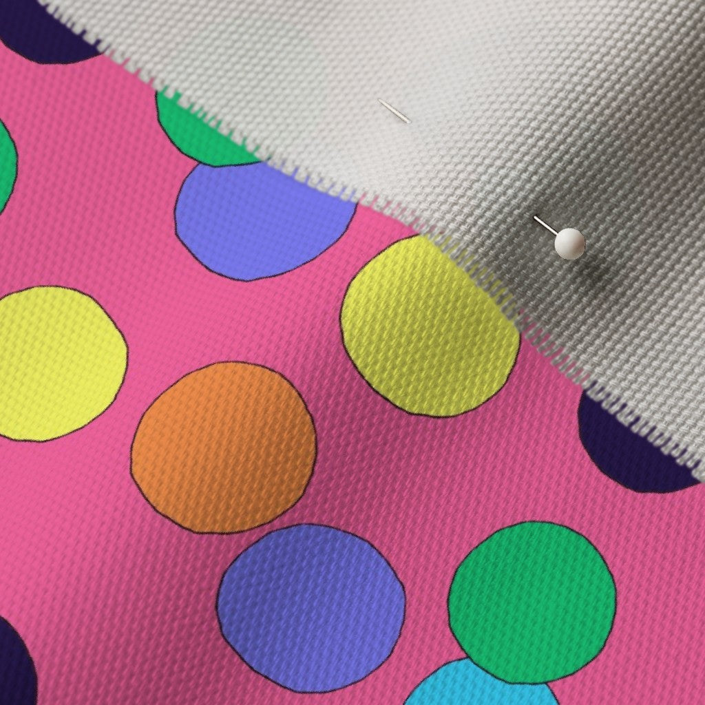 Big Dots Fabric: Pink Fabric