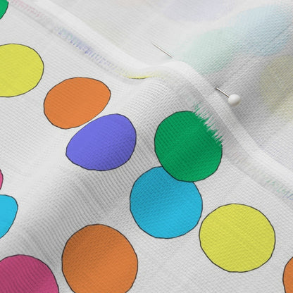 Big Dots Fabric: White Fabric