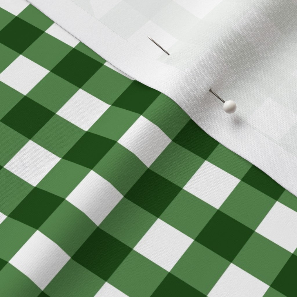 Gingham Style Kelly Green Large Straight