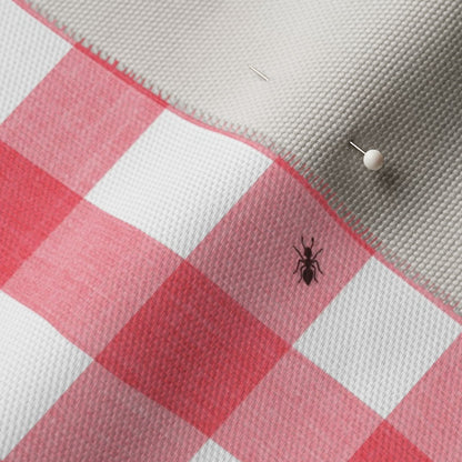 Ants at the Picnic Fabric, Red Gingham