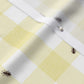 Ants at the Picnic Fabric, Yellow Gingham