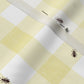 Ants at the Picnic Fabric, Yellow Gingham