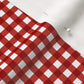 Gingham Style Poppy Red Small Straight