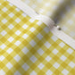 Gingham Style Buttercup Small Straight Fabric