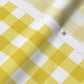 Gingham Style Buttercup Large Straight Fabric