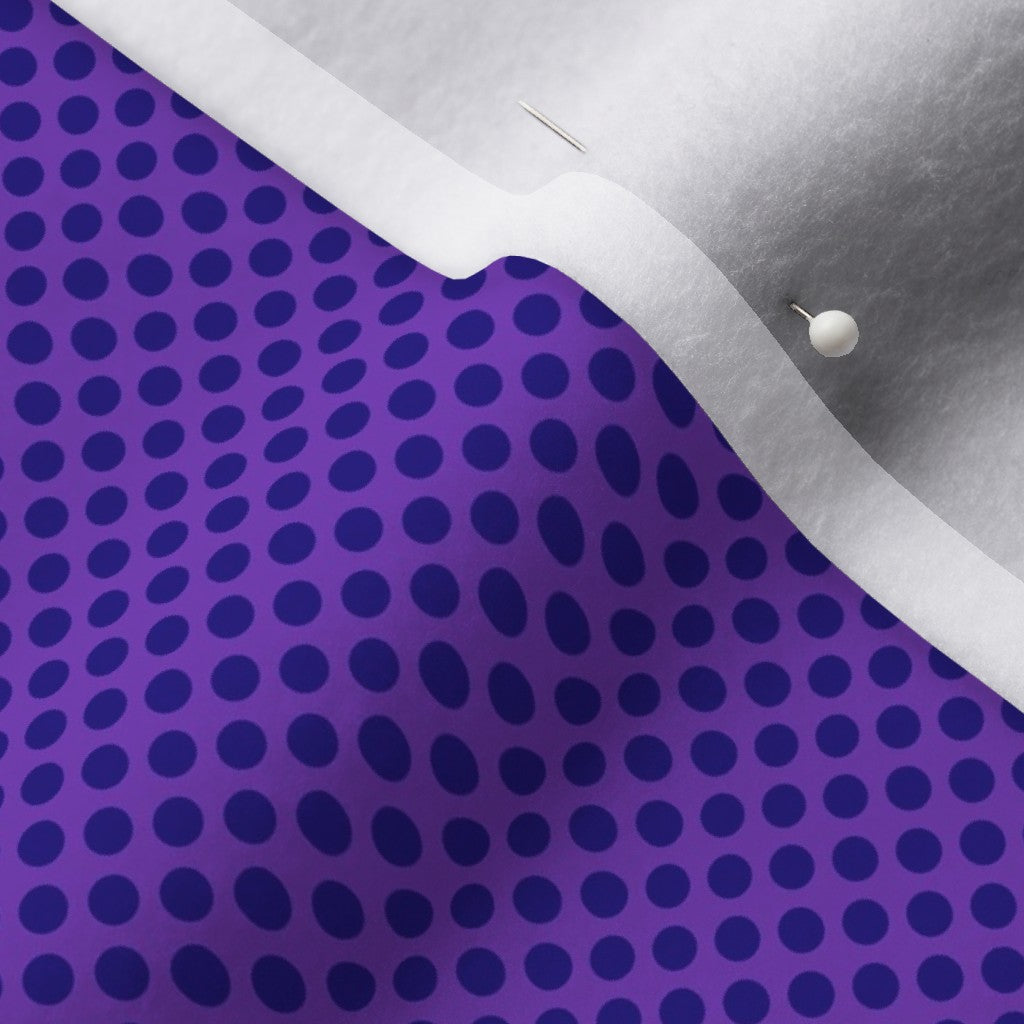 Ben Day Dots, Purple Fabric