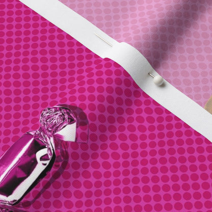 Hard Candy Magenta Modern Jersey Printed Fabric by Studio Ten Design