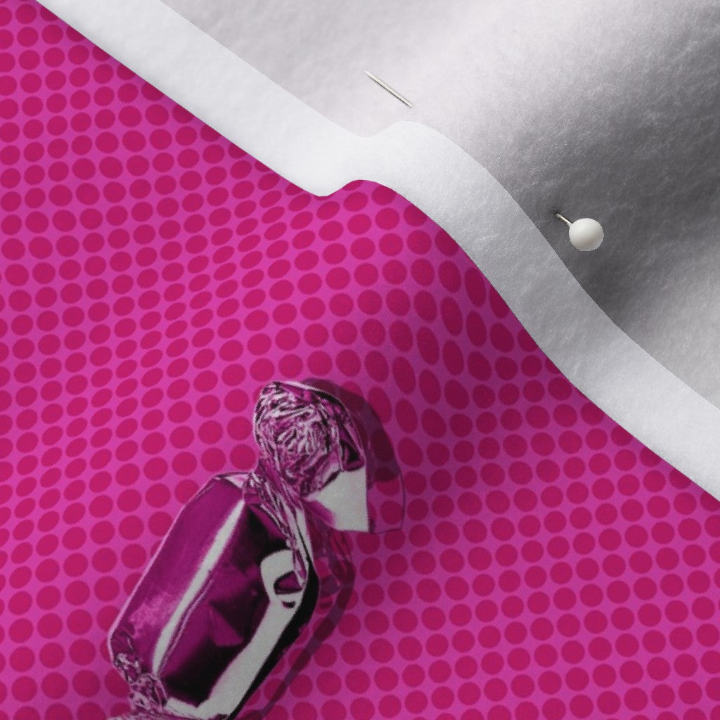 Hard Candy Magenta Polartec® Fleece Printed Fabric by Studio Ten Design