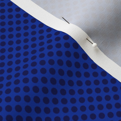 Ben Day Dots, Blue Fabric
