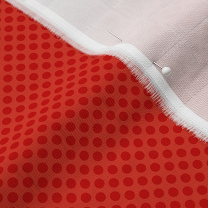 Ben Day Dots, Red Fabric