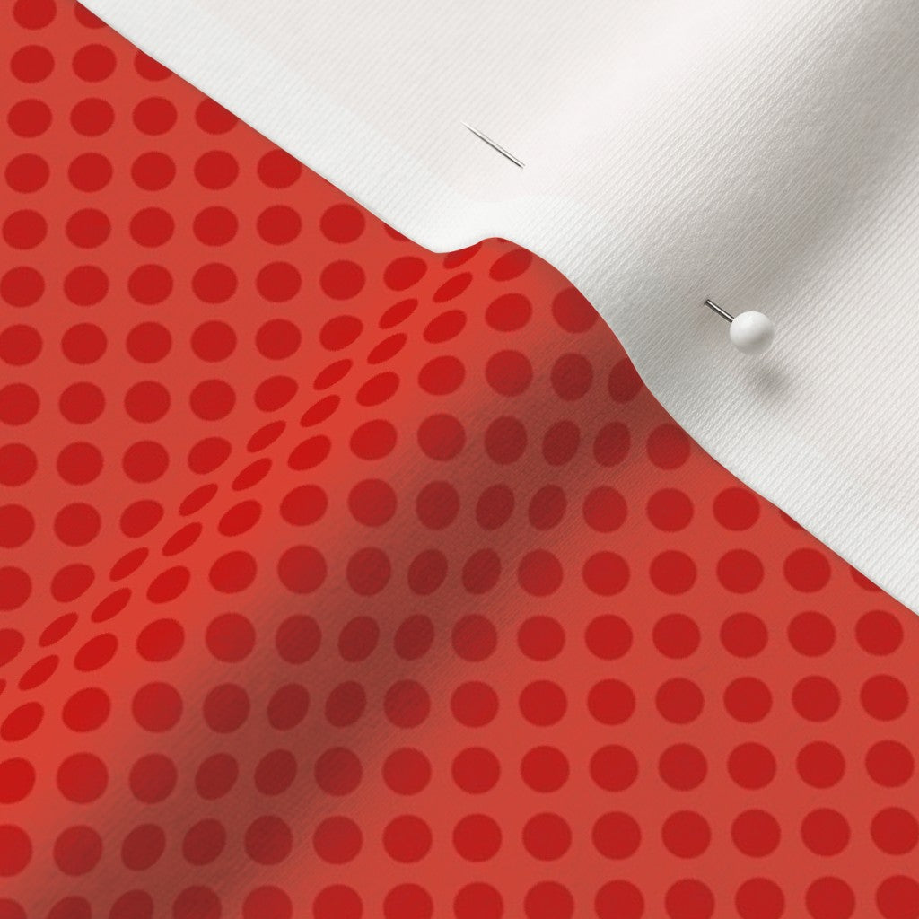 Ben Day Dots, Red Fabric