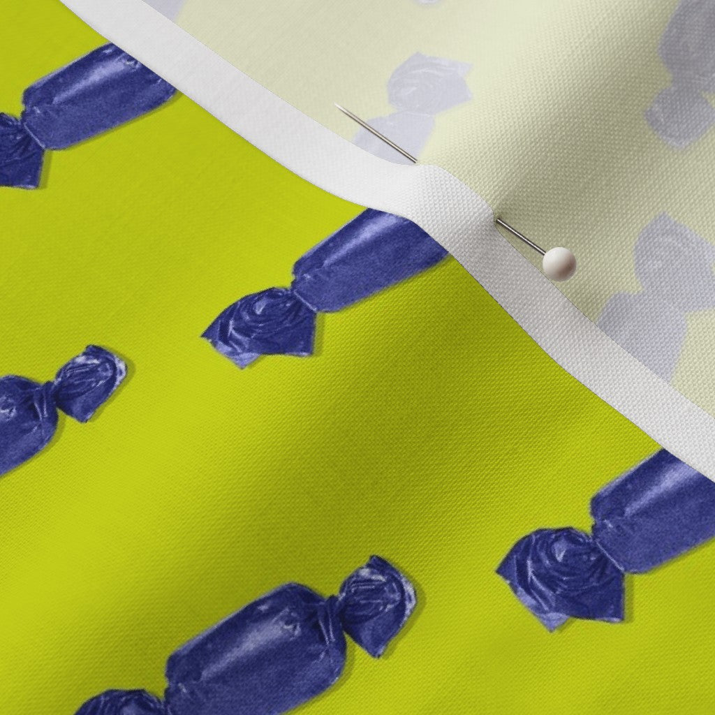 Hard Candy Purple on Chartreuse Petal Signature Cotton® Printed Fabric by Studio Ten Design
