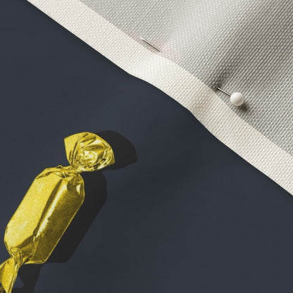 Hard Candy Slate Gray Celosia Velvet™ Printed Fabric by Studio Ten Design