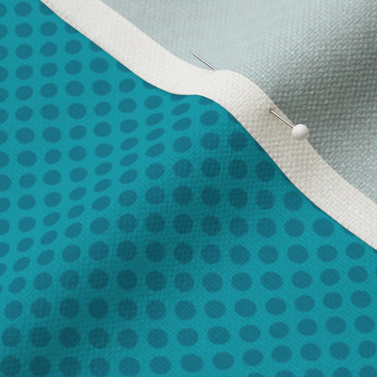 Ben Day Dots, Aqua Fabric