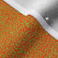 Doodle Green+Orange Fabric