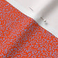 Doodle Lilac+Orange Fabric