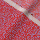 Doodle Lilac+Red Fabric