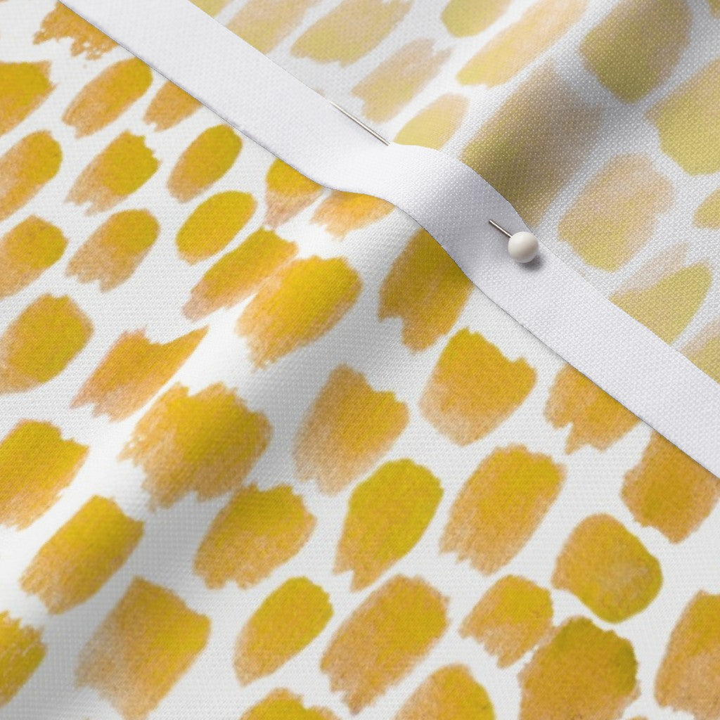 Alma Yellow Printed Fabric