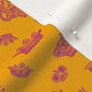 Royal Crowns Bubble Gum+Marigold Fabric