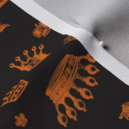 Royal Crowns Carrot+Black Fabric