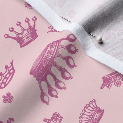 Royal Crowns Peony+tela de algodón de azúcar