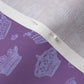 Royal Crowns Lilac+Orchid Fabric