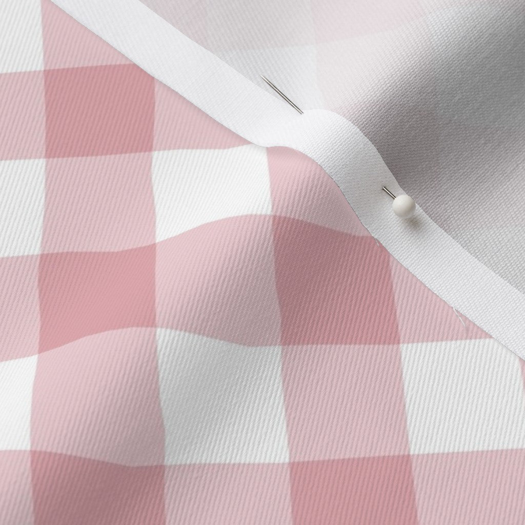 Gingham Style Cotton Candy Large Bias Fabric