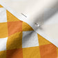 Gingham Style Marigold Large Bias Fabric