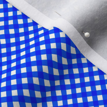 Gingham Style Cobalt Small Bias