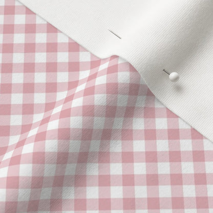 Gingham Style Cotton Candy Small Bias Fabric