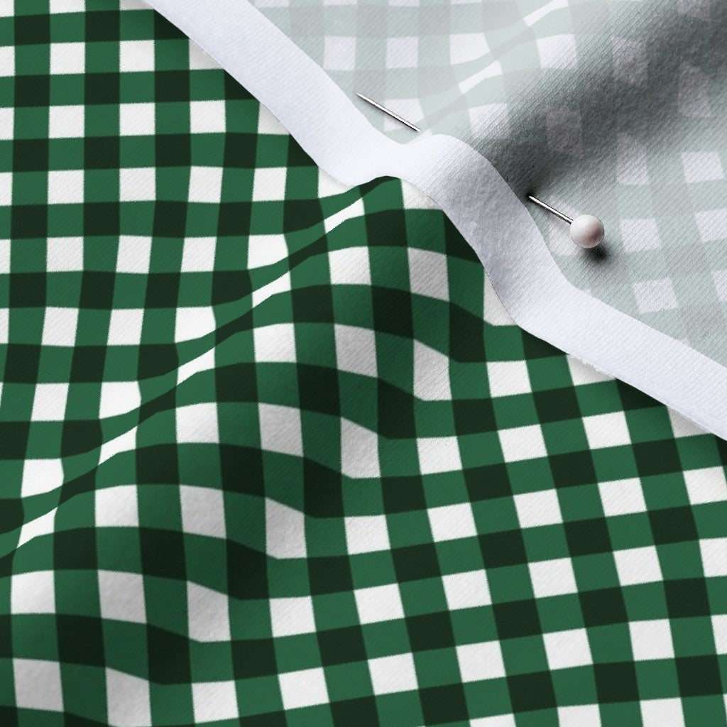 Gingham Style Emerald Small Bias