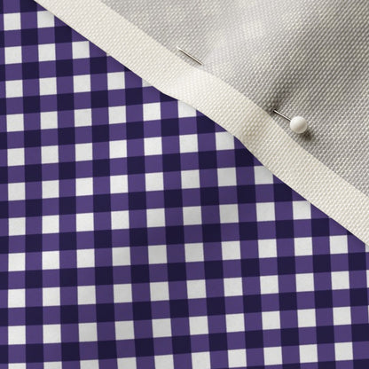 Gingham Style Grape Small Bias Fabric