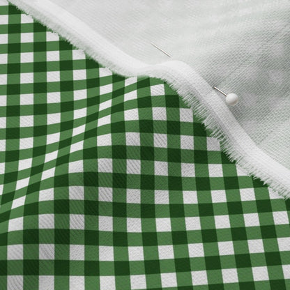 Gingham Style Kelly Green Small Bias