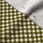 Gingham Style Moss Small Bias Fabric