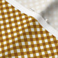 Gingham Style Mustard Small Bias Fabric