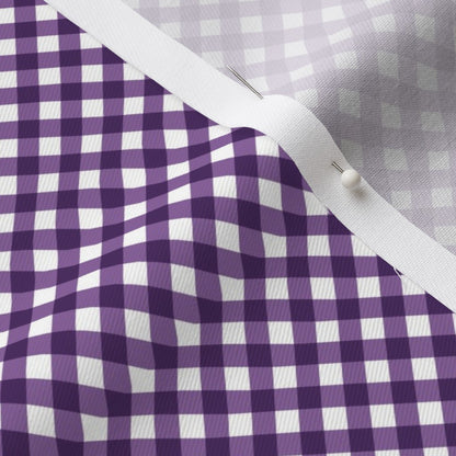 Gingham Style Orchid Small Bias