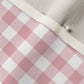 Gingham Style Cotton Candy Large Straight Fabric