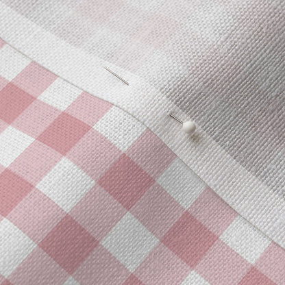 Gingham Style Cotton Candy Large Straight Fabric