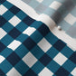 Gingham Style Peacock Large Straight